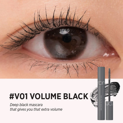 HAN ALL FIX MASCARA V01 VOLUME BLACK - ROM&ND