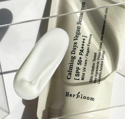 CALMING DAYS VEGAN SUNSCREEN - HERBLOOM
