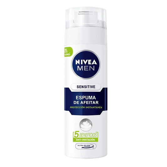 NIVEA MEN PROTECT & CARE ESPUMA DE AFEITAR HIDRATANTE 200ML