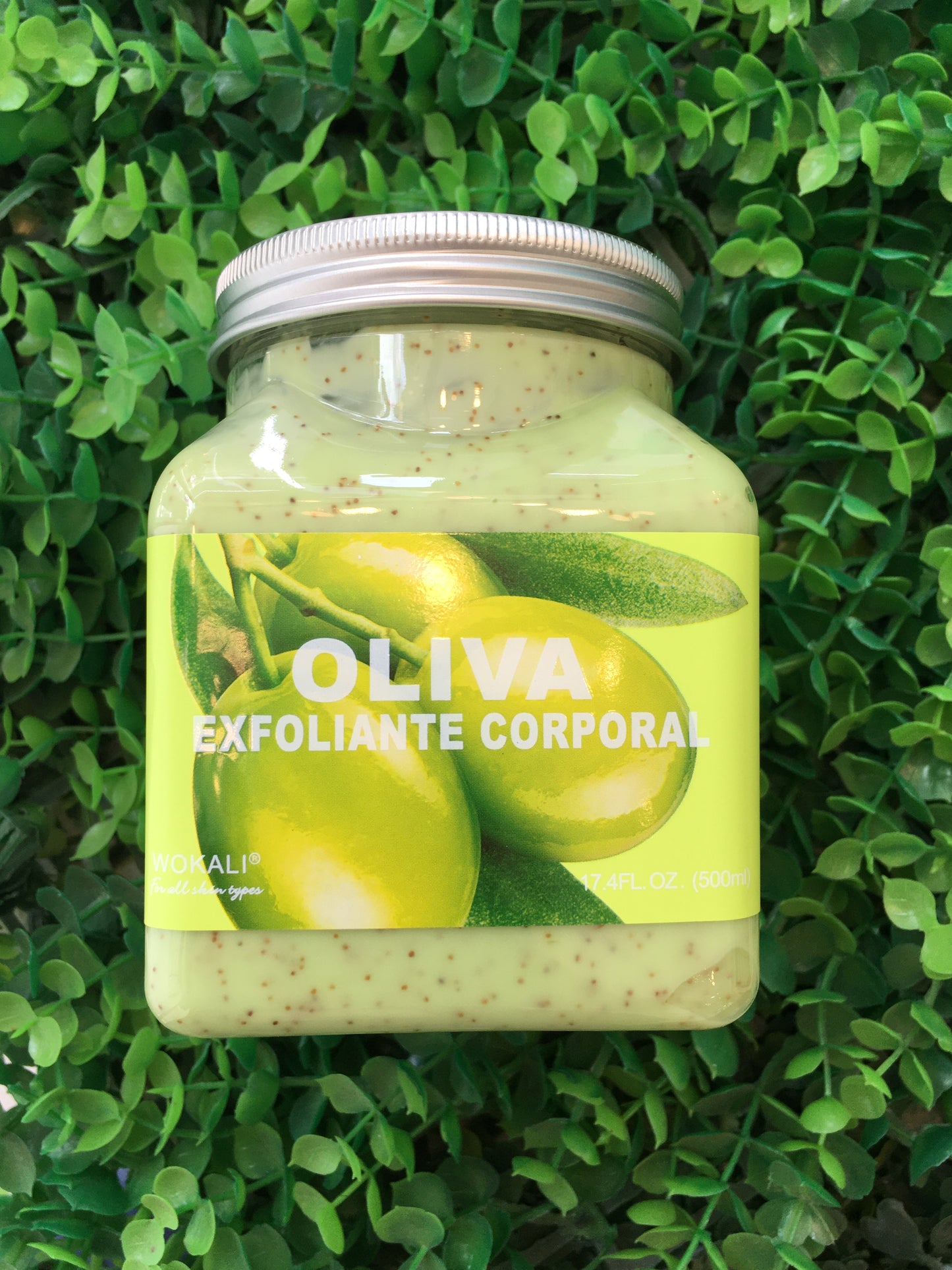 EXFOLIANTE FACIAL Y CORPORAL DE OLIVA