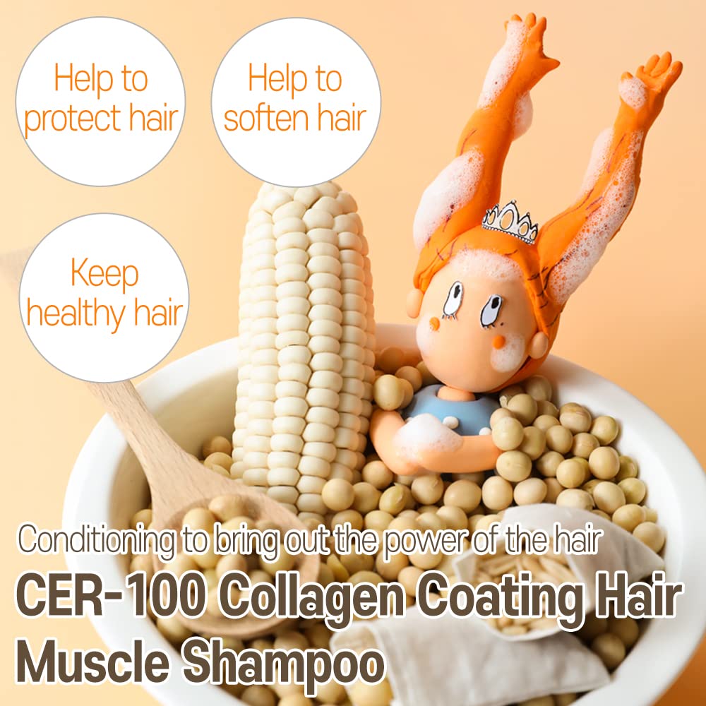 COLLAGEN COATING HAIR A+ MUSCLE SHAMPOO/500ML - CER-100 ELIZAVECCA