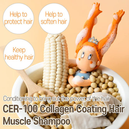 COLLAGEN COATING HAIR A+ MUSCLE SHAMPOO/500ML - CER-100 ELIZAVECCA