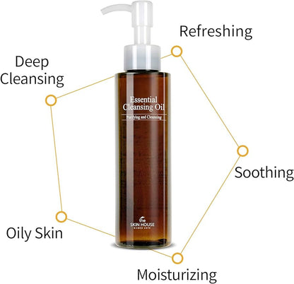 ESSENTIAL CLEANSING OIL 150 ML - THE SKIN HOUSE