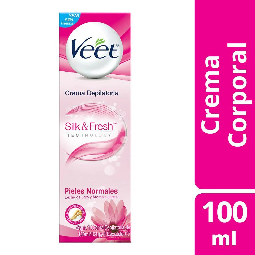 VEET CREMA DEPILATORIA FLORAL 100ML.