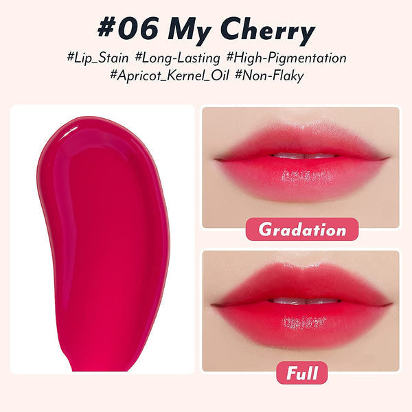 COLOR KEY RING WATER GEL TINT 06 MY CHERRY - I'M MEME