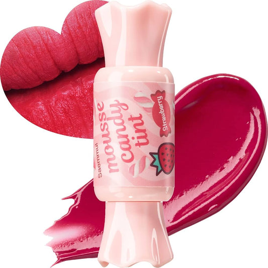 Candy lip tint mousse 02 strawberry - The saem