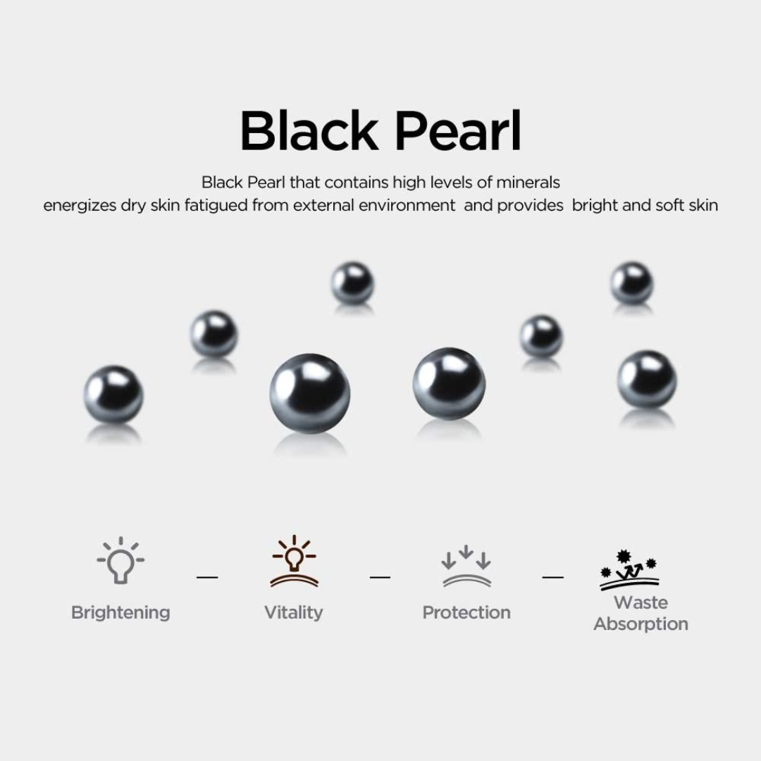 BLACK PEARL RENEW BLACK AMPOULE MASK SHEET - SNP