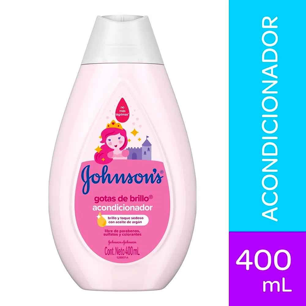 GOTAS DE BRILLO ACONDIONADOR 400ML - JOHNSONS BABY