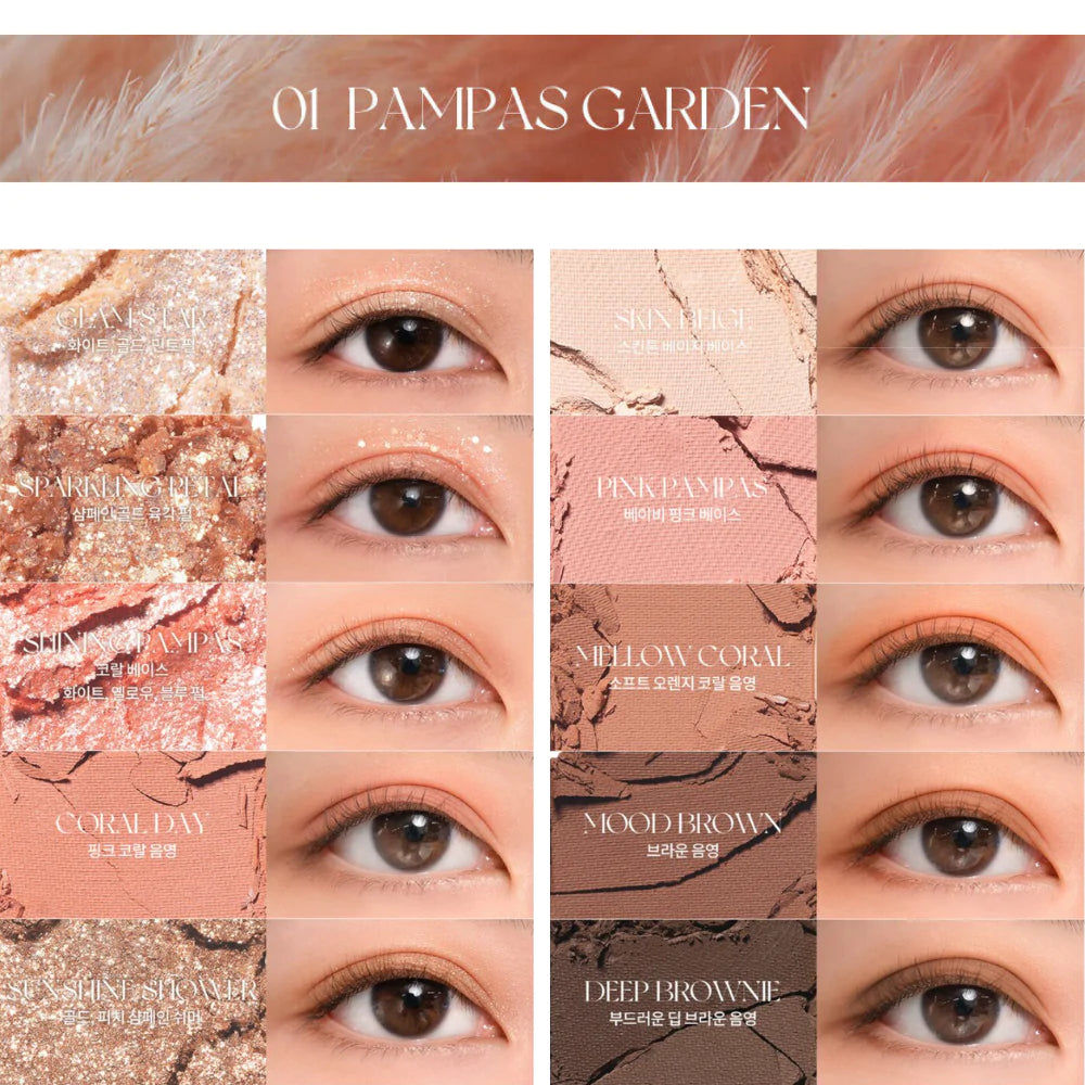 BETTER THAN PALETTE 01 PAMPAS GARDEN - ROM&ND