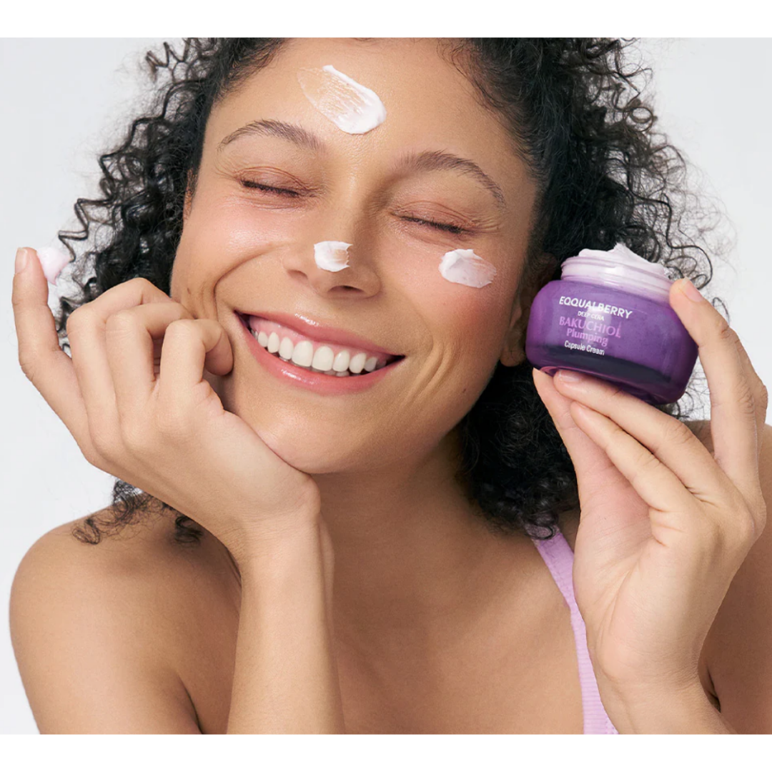 BAKUCHIOL PLUMPING CAPSULE CREAM - EQQALBERRY