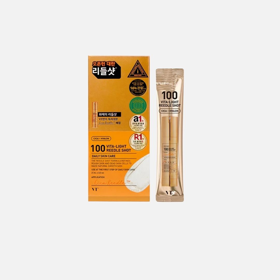 100 VITA-LIGHT REEDLE SHOT POUNCH 10EA - VT COSMETICS