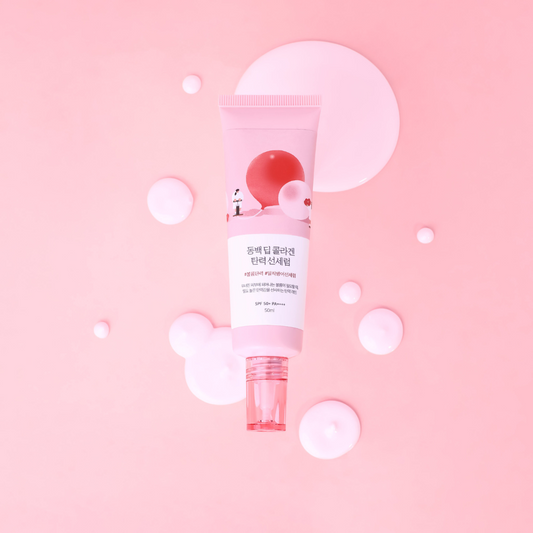 CAMELLIA DEEP COLLAGEN FIRMING SUN SERUM - ROUND LAB