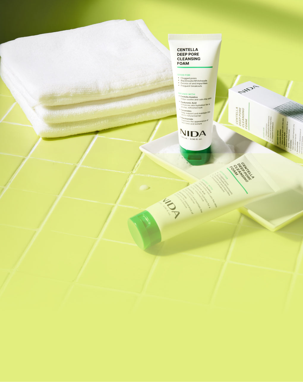 CENTELLA DEEP PORE CLEANSING FOAM - NIDA