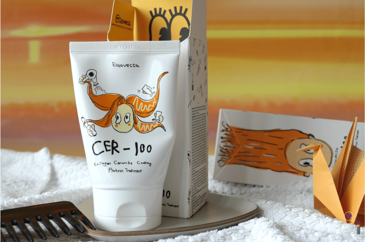 COLLAGEN CERAMIDE COATING PROTEIN HAIR MASK - CER-100 ELIZAVECCA