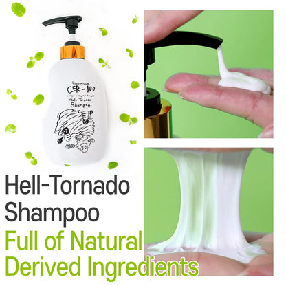 COLLAGEN COATING HAIR A+ MUSCLE HELL-TORNADO SHAMPOO - CER-100 ELIZAVECCA