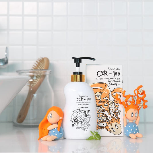 COLLAGEN COATING HAIR A+ MUSCLE HELL-TORNADO SHAMPOO - CER-100 ELIZAVECCA