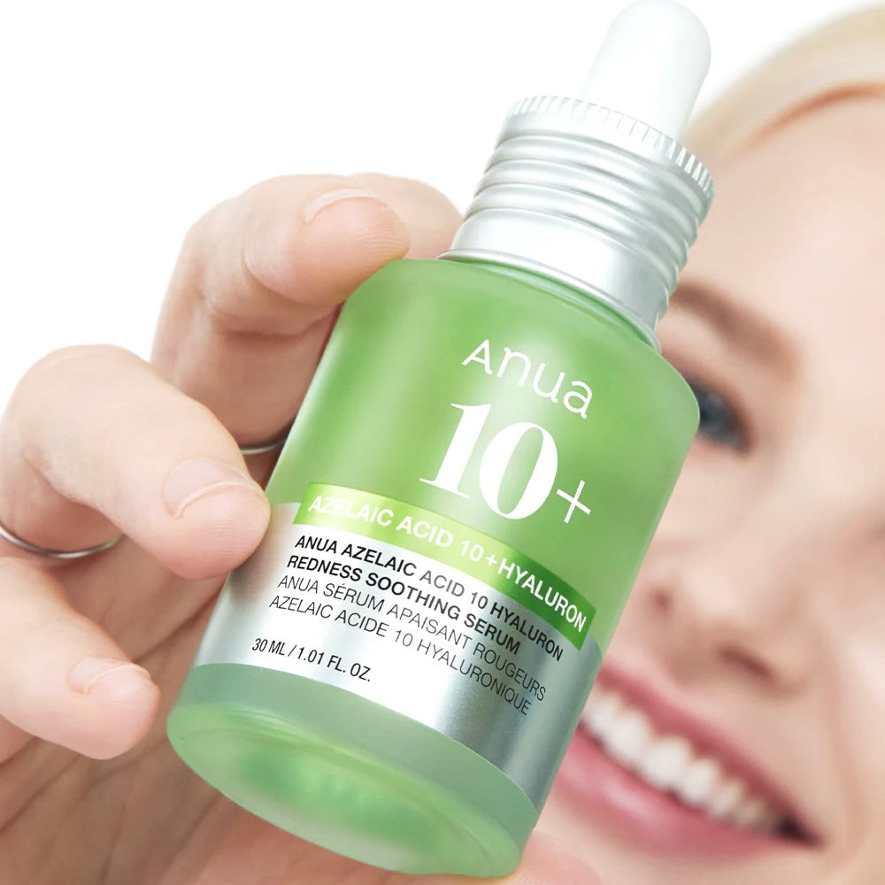 AZELAIC ACID 10 HYALURON REDNESS SOOTHING SERUM - ANUA