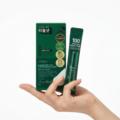 100 PRO CICA REEDLE SHOT POUNCH 10EA - VT COSMETICS