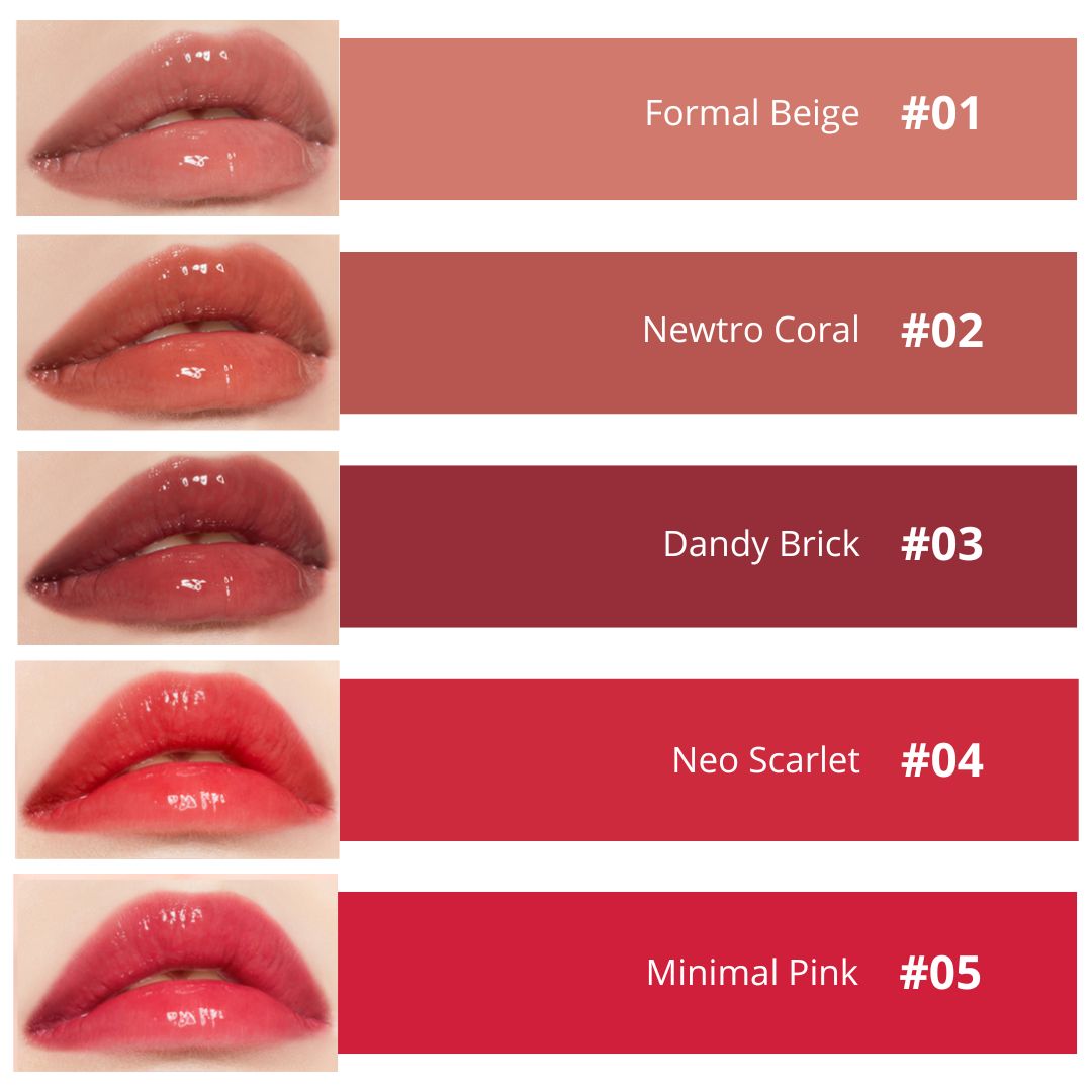 LIP SILHOUETTE GLOSS TINT 04 NEO SCARLET - I'M MEME