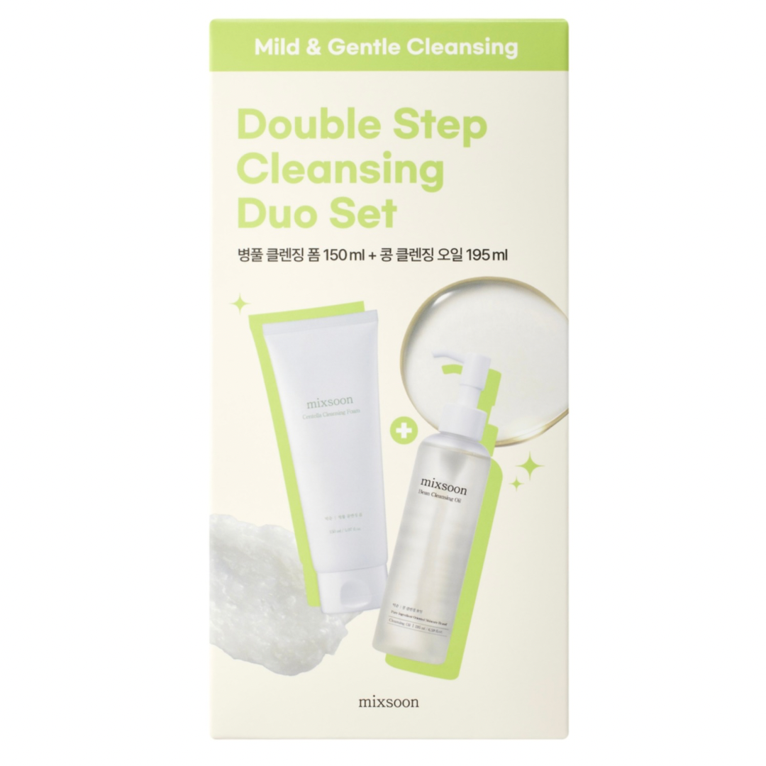 DOUBLE CLEANSING SET (OIL, FOAM) - MIXSOON