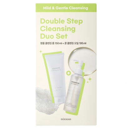 DOUBLE CLEANSING SET (OIL, FOAM) - MIXSOON