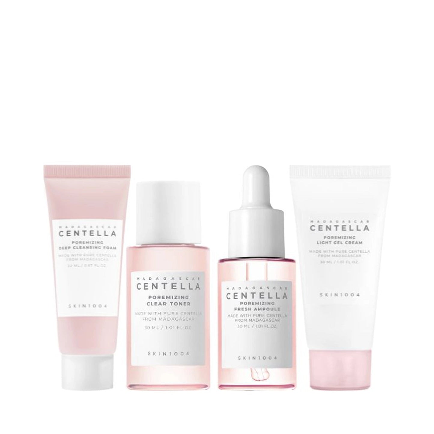 MADAGASCAR CENTELLA POREMIZING TRAVEL KIT - SKIN1004