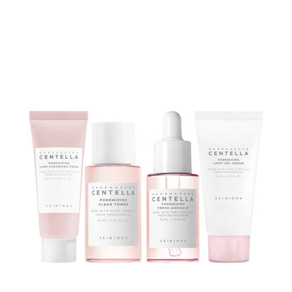 MADAGASCAR CENTELLA POREMIZING TRAVEL KIT - SKIN1004