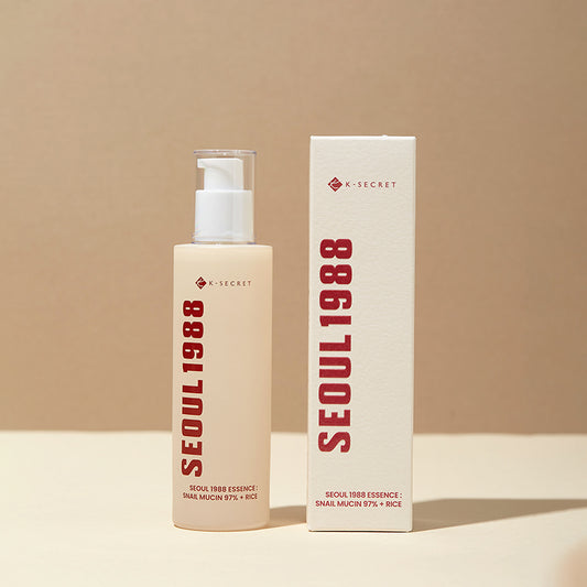 SEOUL1988 ESSENCE: SNAIL MUCIN 97% + RICE - KSECRET