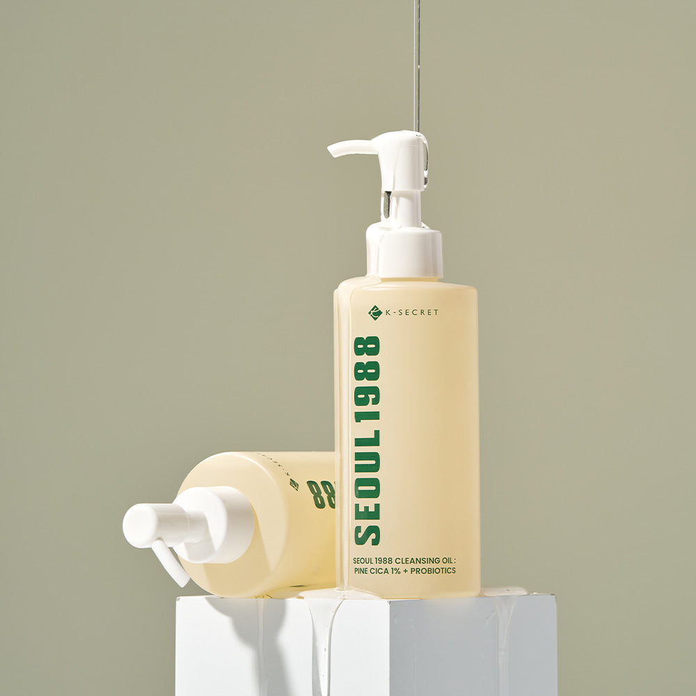 SEOUL1988 CLEANSING OIL: PINE CICA 1% + PROBIOTICS - KSECRET