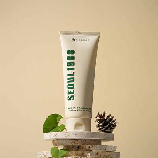 SEOUL1988 CLEANSING FOAM: PINE CICA 1% + PROBIOTICS - KSECRET