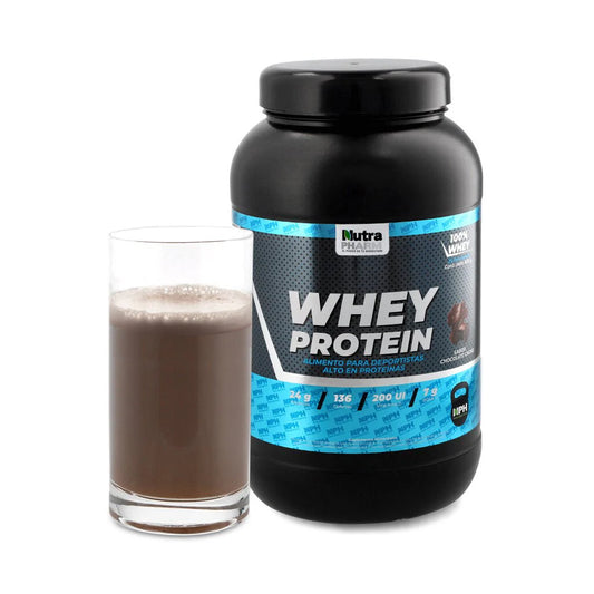 WHEY PROT CHOCOLATE 850 GR (25 PORCIONES) - NUTRAPHARM