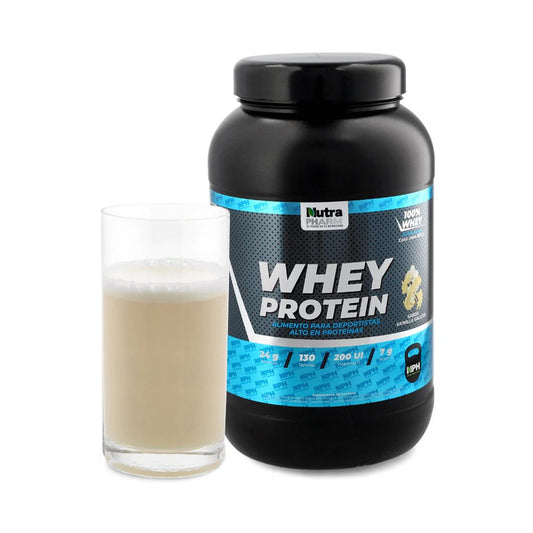 WHEY PROT VAINILLA 850 GR (25 PORCIONES) - NUTRAPHARM