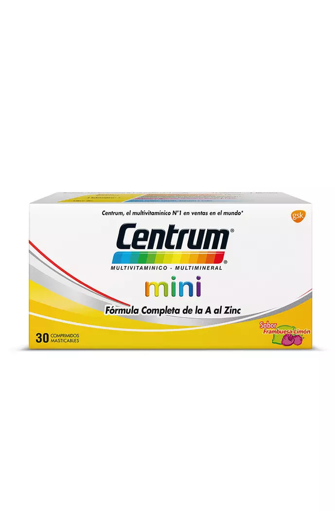 CENTRUM MINI 30 COMPRIMIDOS MASTICABLES