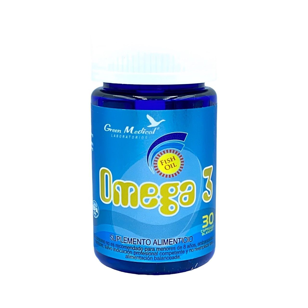 OMEGA 3 1000MG X 30 CAPSULAS BLANDAS GREEN MED