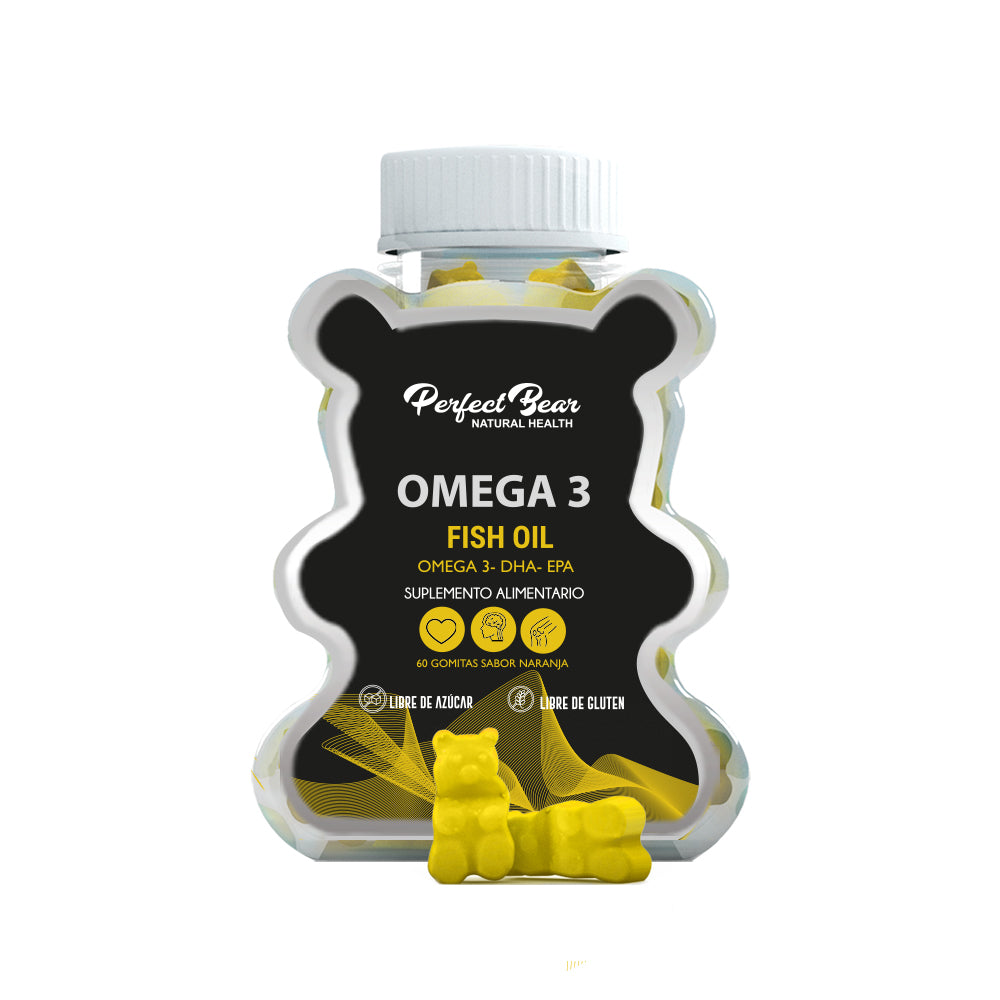 OMEGA 3 FISH OIL GOMITAS X 60 UND - PERFECT BEAR