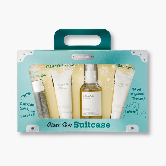 GLASS SKIN SUITCASE (OIL, FOAM, ESSENCE, CREAM) - MIXSOON