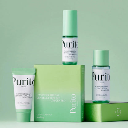 WONDER RELEAF CENTELLA MINI KIT UNSCENTED - PURITO