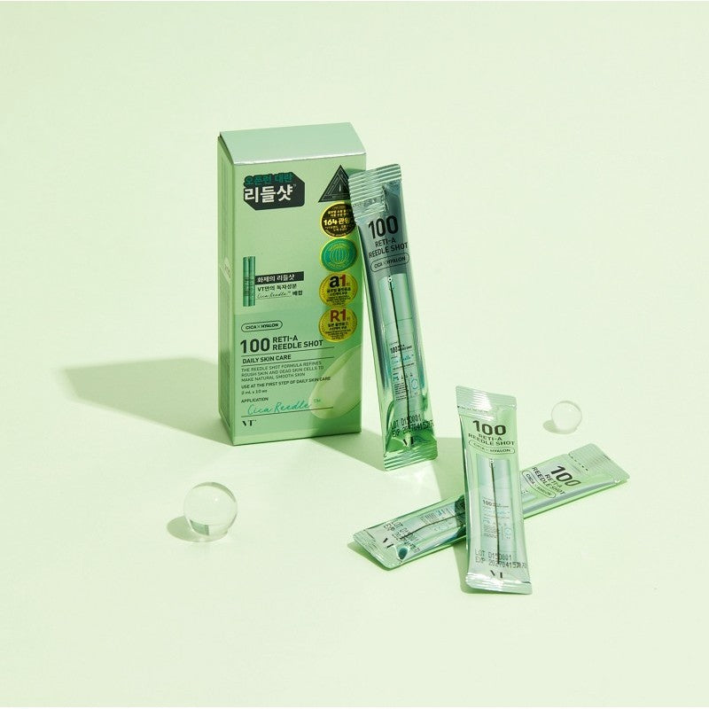 100 RETI-A REEDLE SHOT POUNCH 10EA - VT COSMETICS