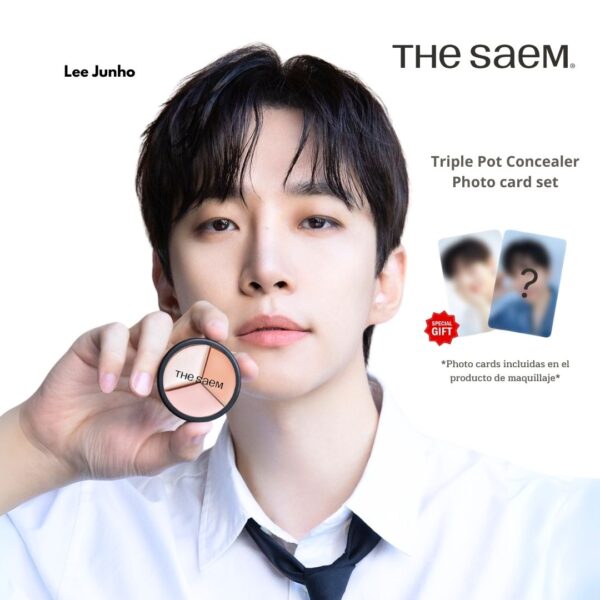 COVER PERFECTION TRIPLE POT CONCEALER 01 CORRECT BEIGE - THE SAEM