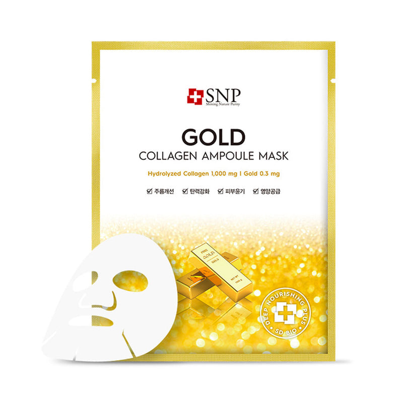 GOLD COLLAGEN AMPOULE MASK SHEET - SNP