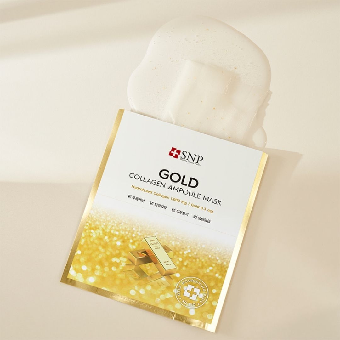 GOLD COLLAGEN AMPOULE MASK SHEET - SNP