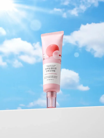 CAMELLIA DEEP COLLAGEN FIRMING SUN SERUM - ROUND LAB