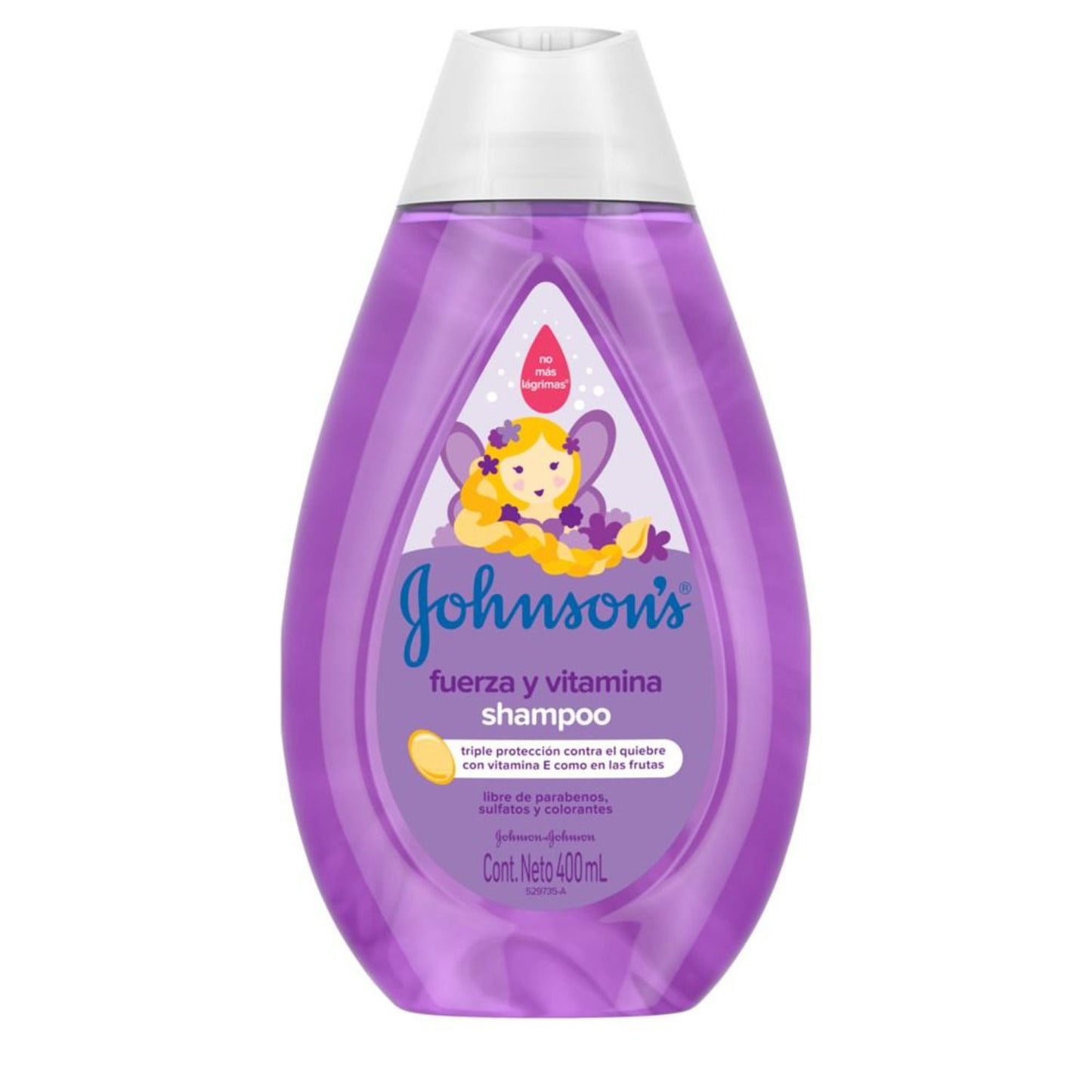 BABY FUERZA Y VITAMINA SHAMPOO 400ML - JOHNSONS