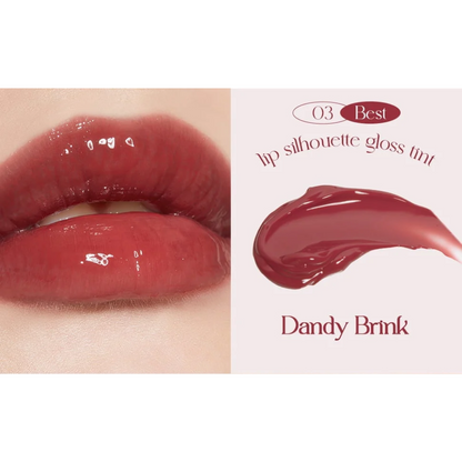 LIP SILHOUETTE GLOSS TINT 03 DANDY BRICK - I'M MEME