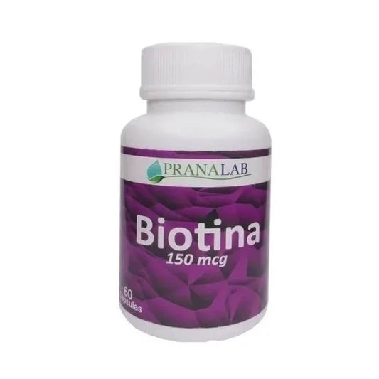 BIOTINA CAP 150 MCG X 60 PRANALAB