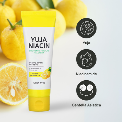 YUJA NIACIN BRIGHTENING MOISTURE GEL CREAM - SOME BY ME