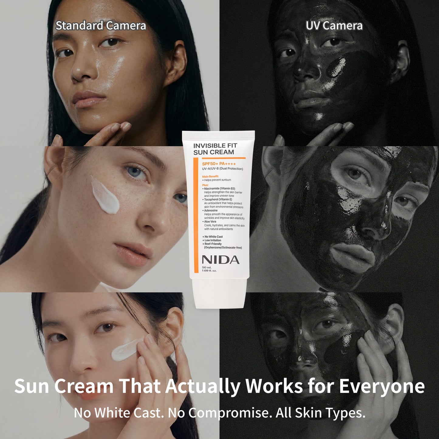 INVISIBLE FIT SUN CREAM - NIDA