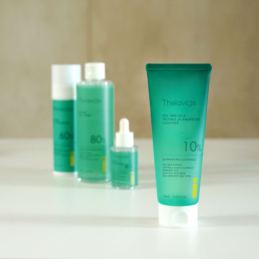 TEA TREE CICA TROUBLE pH BALANCE CLEANSER - THELAVICOS