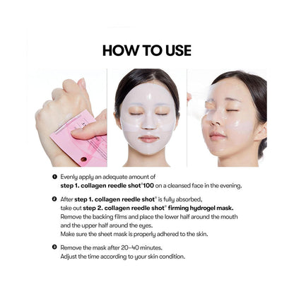 COLLAGEN REEDLE SHOT 100 2STEP MASK - VT