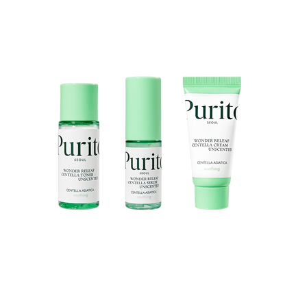 WONDER RELEAF CENTELLA MINI KIT UNSCENTED - PURITO